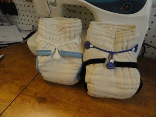 Prefold Diaper Conversion to a Prefitted Diaper - DIY Danielle®