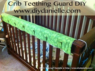 Crib teething outlet bumper