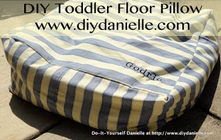 How to make your own floor pillow
