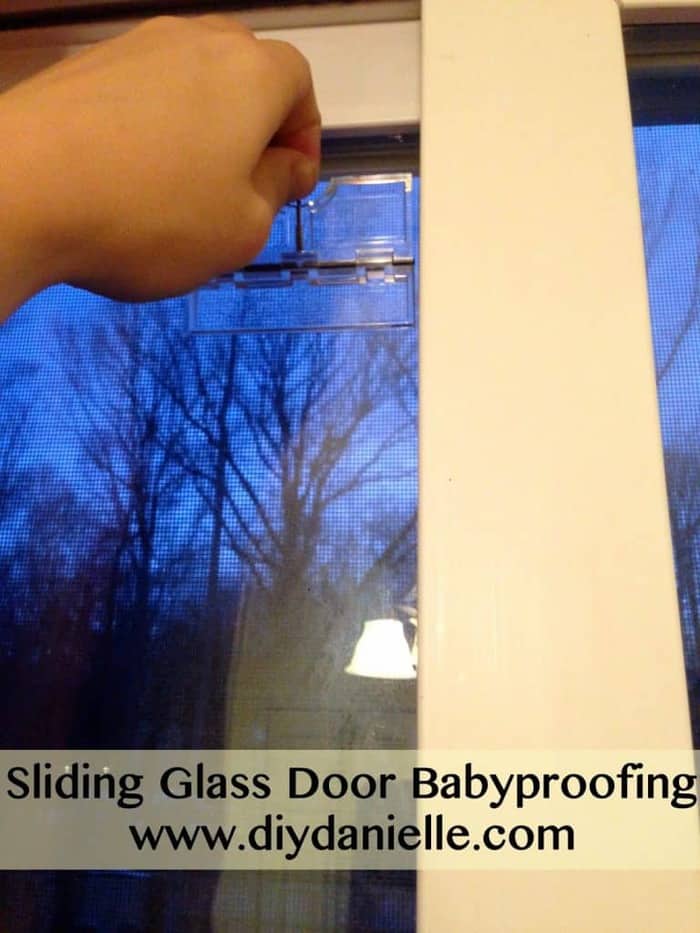 Baby proof 2024 glass doors