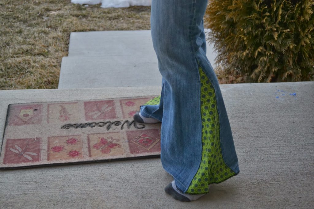 Diy store bell bottoms