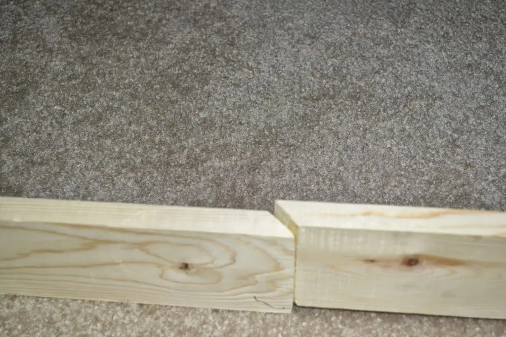 connecting two boards with slanted edge