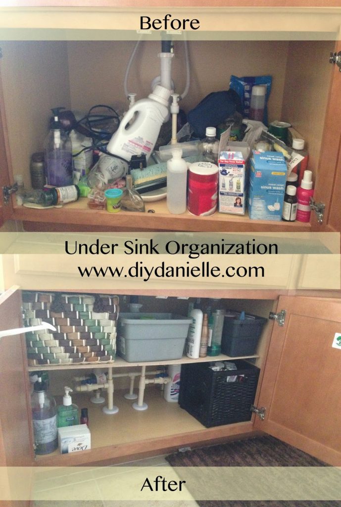 Under the Sink Organization: Before and After! - unOriginal Mom