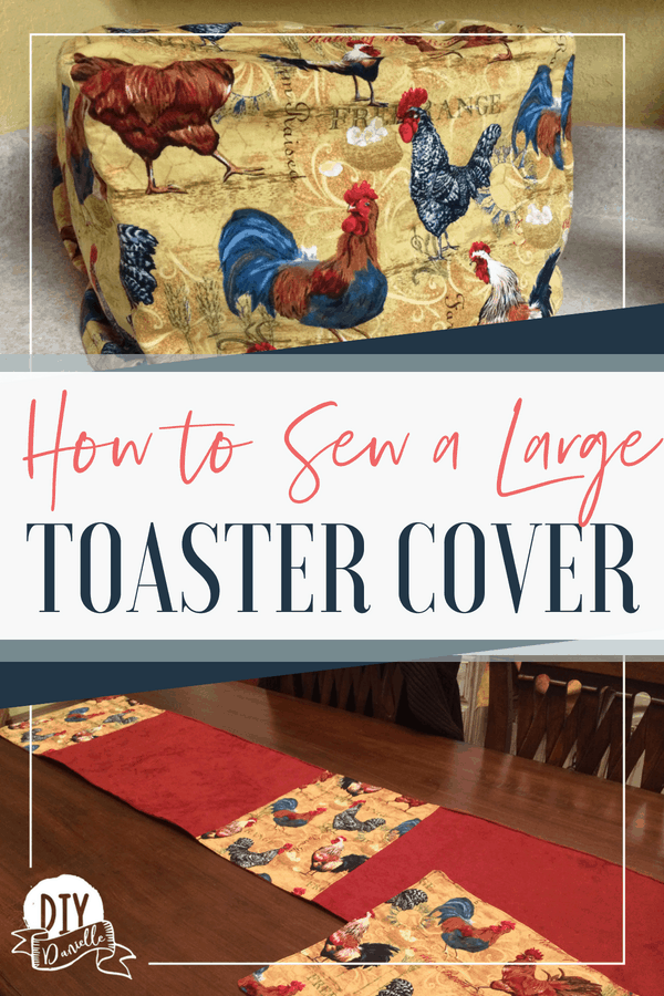 How to sew a toaster cover and matching items for the kitchen.