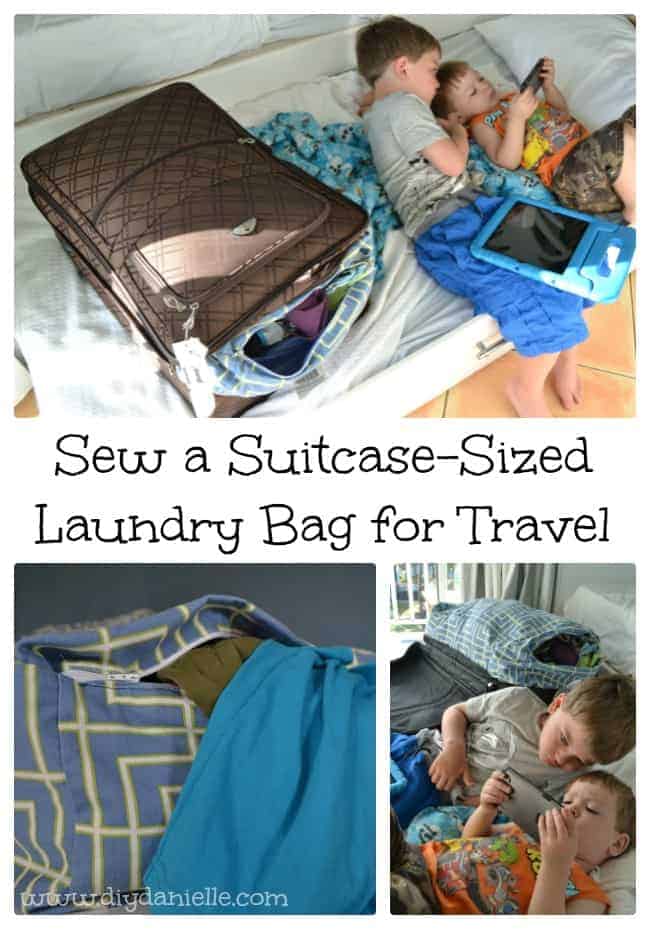 DIY Travel Laundry Bag