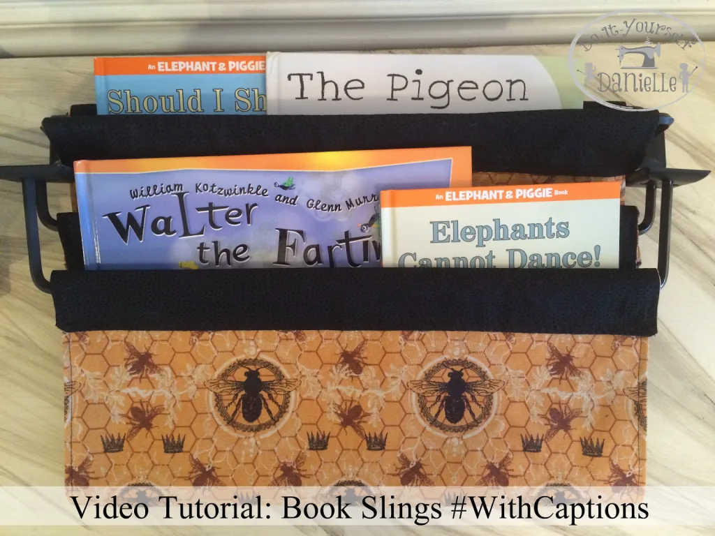 Video Tutorial: Book Slings #WithCaptions