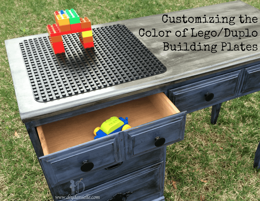 Customizing the Color: Lego or Duplo Building Plates