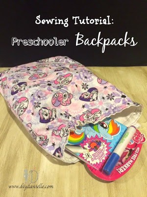 Sewing a Preschool Backpack