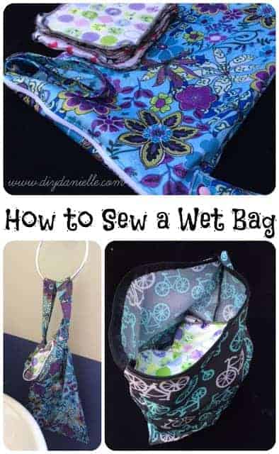 How to sew an easy wet bag.
