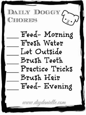 Check out this easy to use dog care chore checklist for toddlers (and older children too!). This free printable will help you engage your child in caring for the family dog, as well as serve as a reminder for adults to complete pet chores.