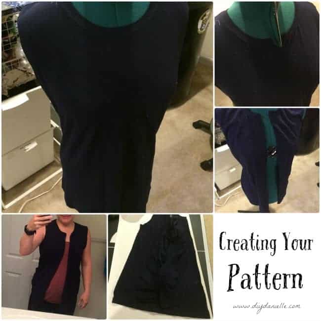 How to make your own vest pattern.