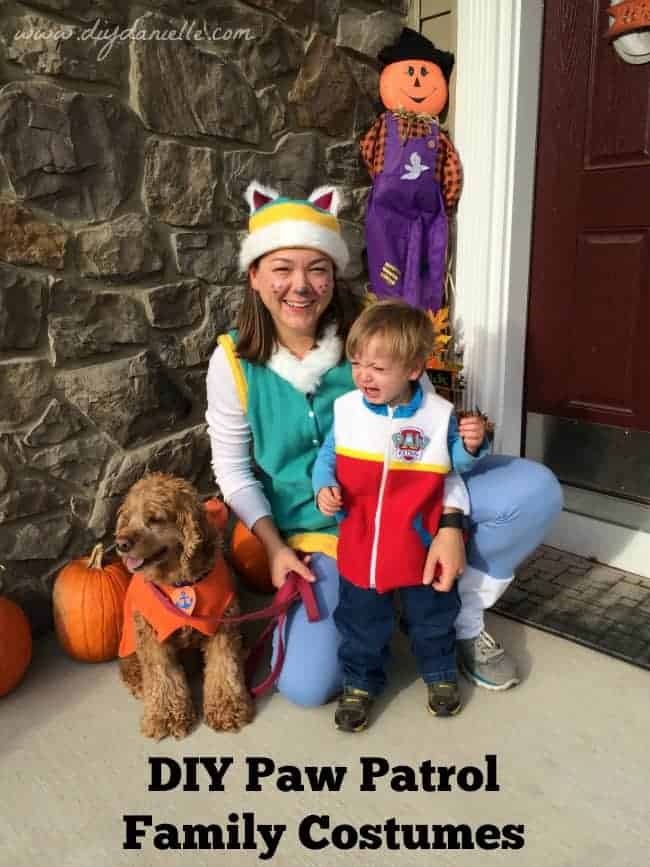 Paw Patrol Family Halloween Costumes: Unhappy Ryder