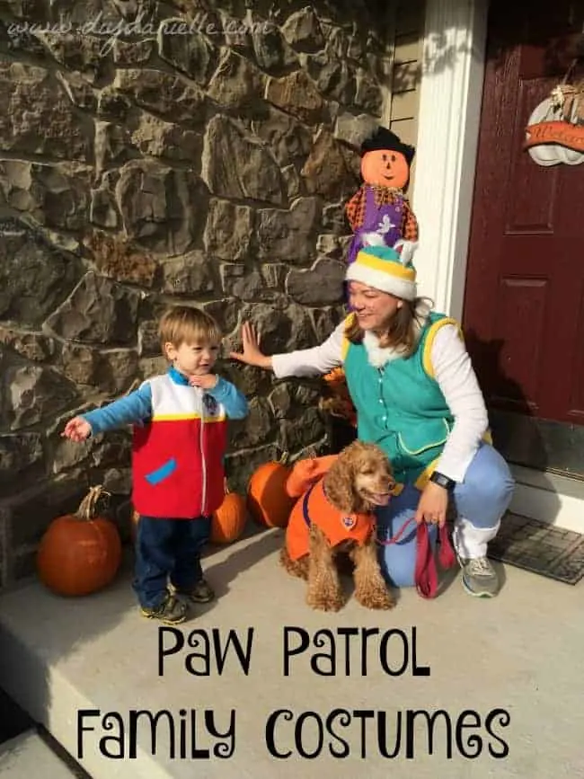 Paw Patrol Family Halloween Costumes
