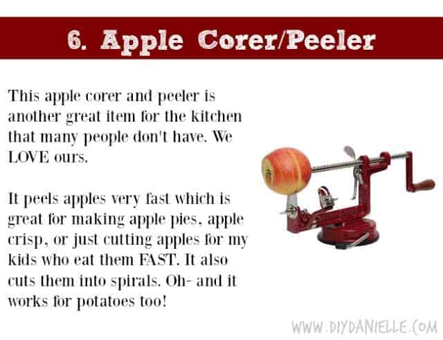 Holiday Gift Idea for Adults: Apple and Potato Corer/Peeler