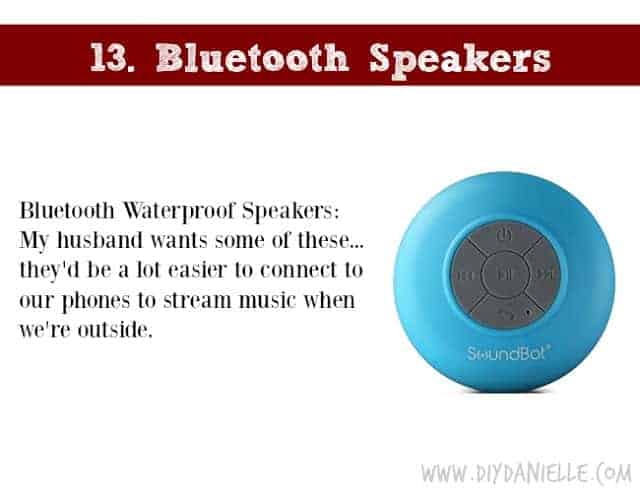 Holiday Gift Idea for Adults: Bluetooth Speakers