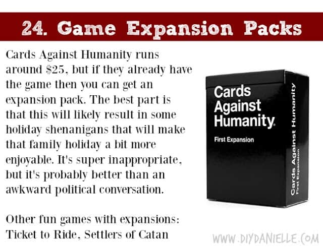 Holiday Gift Idea for Adults: Game Expansion Pack