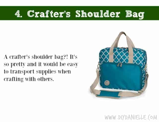 Holiday DIY Gift Guide: Crafter's Shoulder Bag