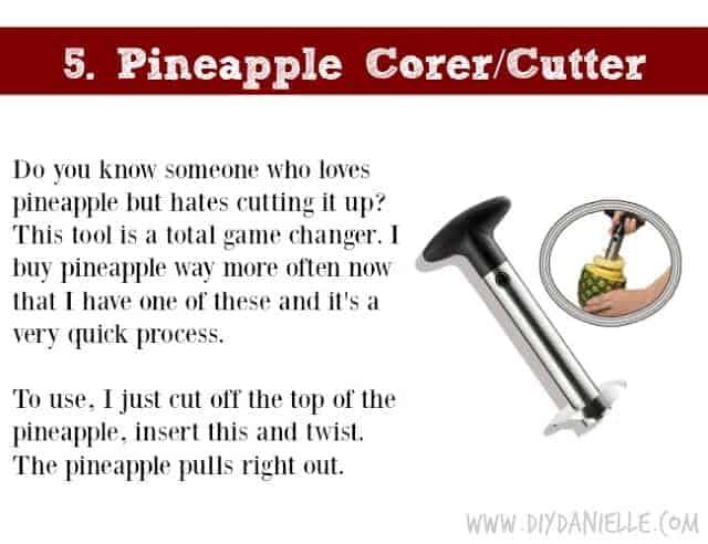 Holiday Gift Idea for Adults: Pineapple Cutter