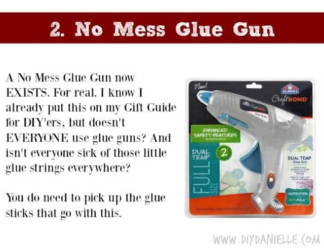Holiday Gift Idea for Adults: No Mess Glue Gun