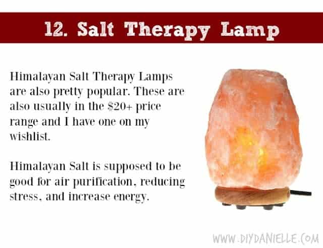 Holiday Gift Idea for Adults: Himalayan Salt Therapy Lamp