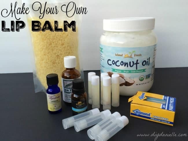 make organic lip balm