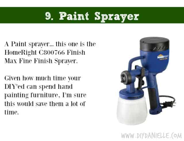 Holiday DIY Gift Guide: Paint Sprayer