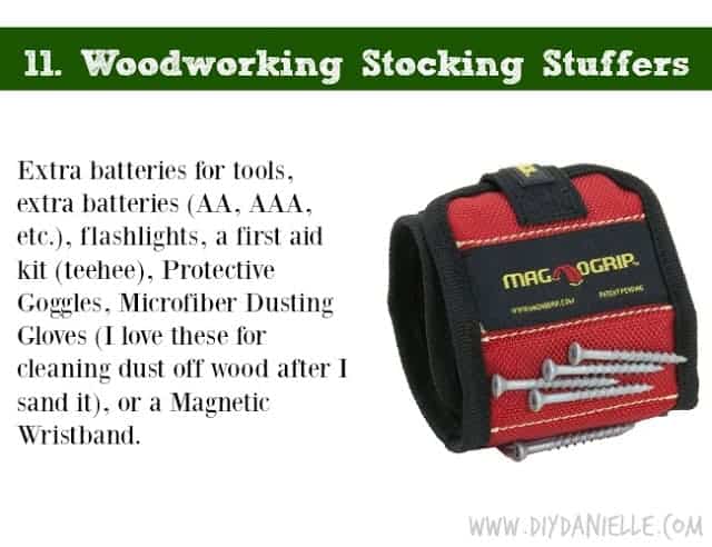 Holiday DIY Gift Guide: Woodworking Stocking Stuffers
