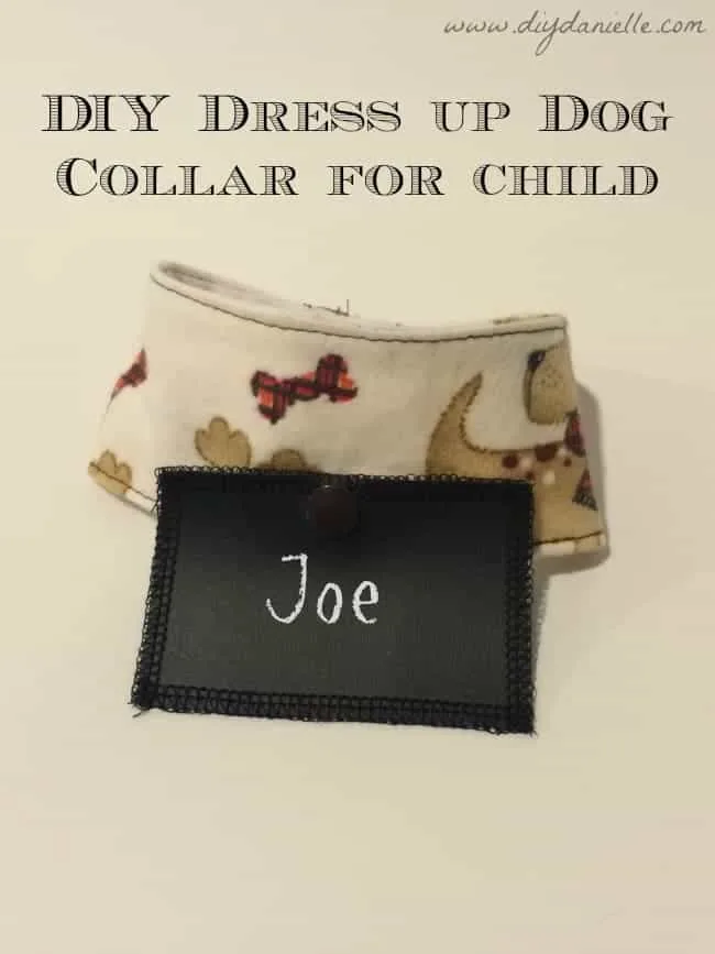 Children's Pretend Play Dog Collar