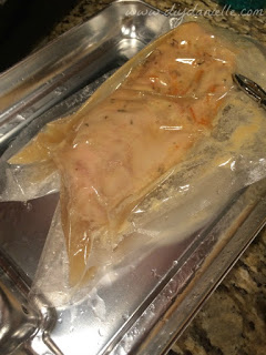 Sous vide chicken after.