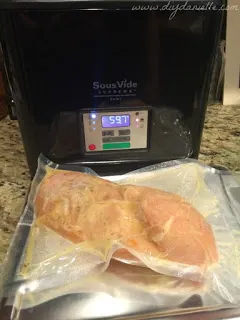 Sous vide chicken before.