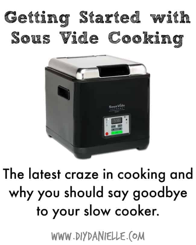 How to use your sous vide machine. 