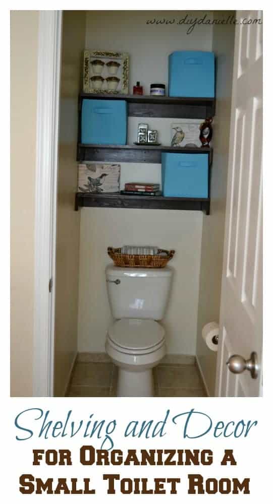 Shelving and Decor for Organizing a Tiny Bathroom