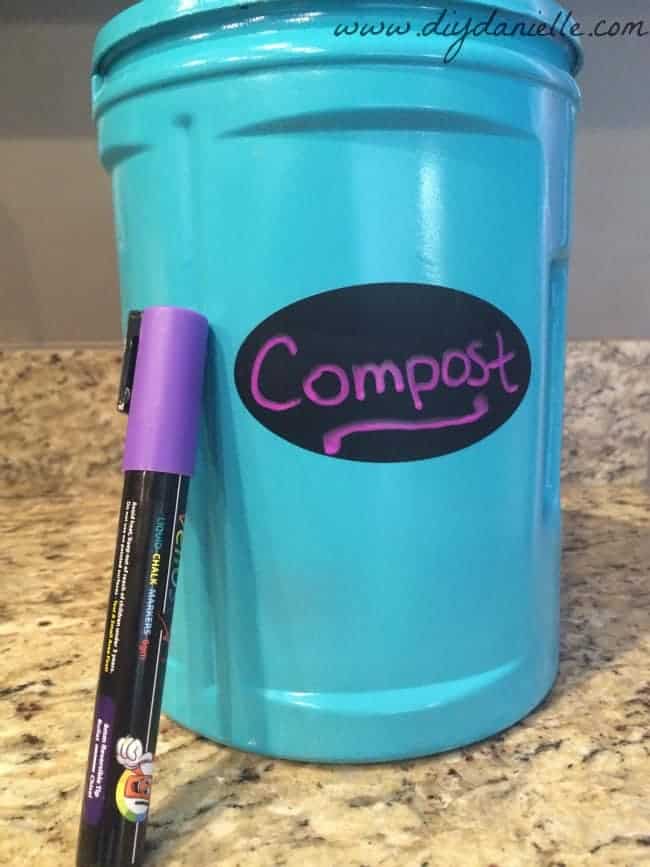 DIY Indoor Compost Container DIY Danielle   Compost Container Easy 