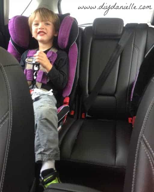 energi car seat space