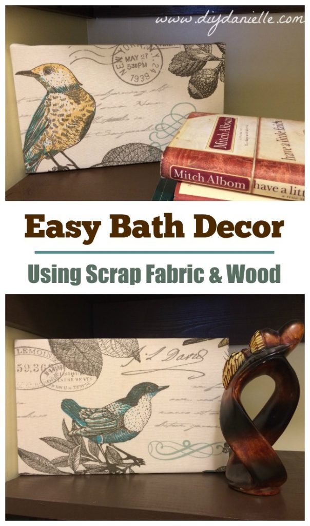 Easy DIY Bath Decorations