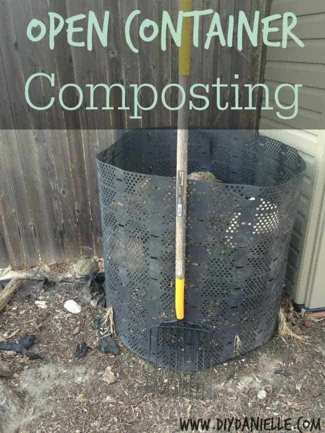 The Most Affordable Method of Composting: The Open Compost Bin.