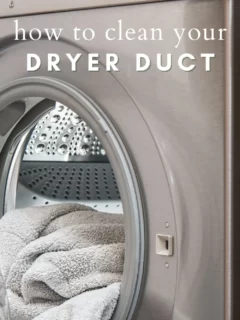 How to Clean Your Dryer Duct