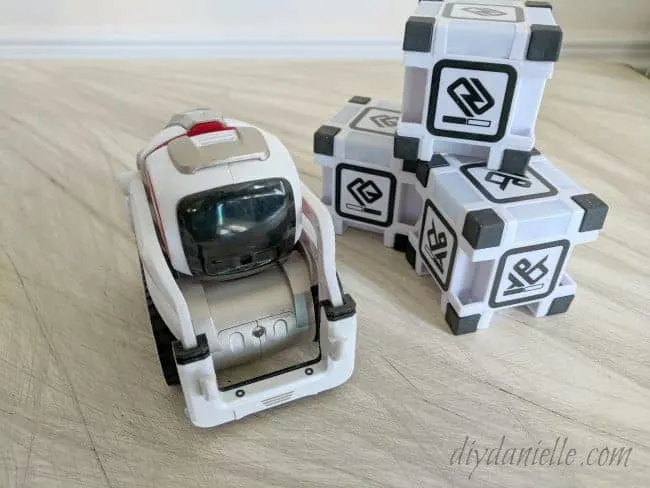 Learn programming with Cozmo for summer science activity.