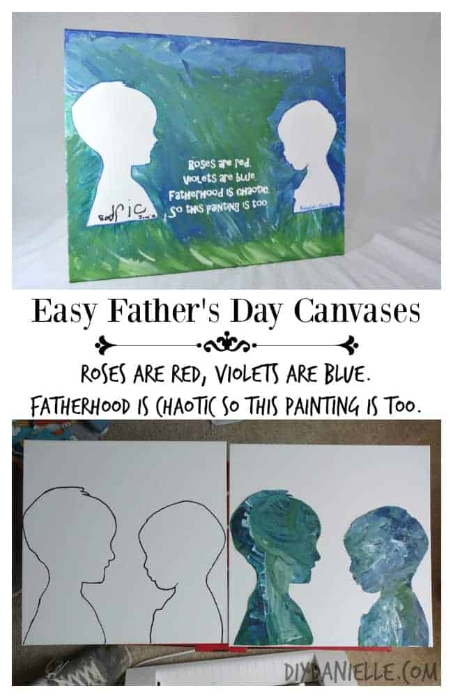How to make and reuse silhouettes of your children with your Cameo.