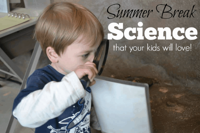 Some fun summer break activities to do with your children.