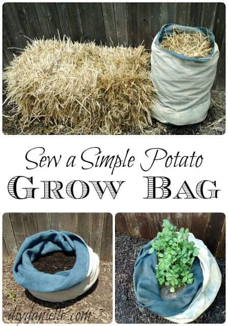 Sew a Simple Potato Grow Bag - DIY Danielle®