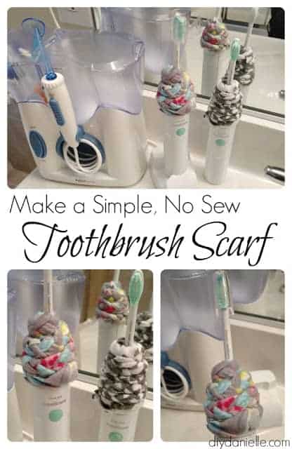 This no sew toothbrush cover will keep mold and debris out of your toothbrush interior.