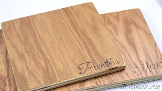 DIY Cutting Board Instructions