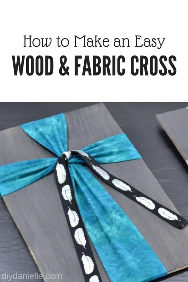 Tutorial for Wooden Cross Wall Decor