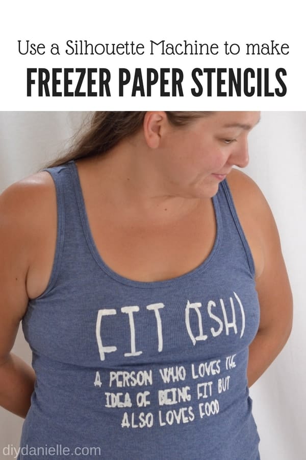 T-Shirt Stencils Using Freezer Paper and Silhouette Machine
