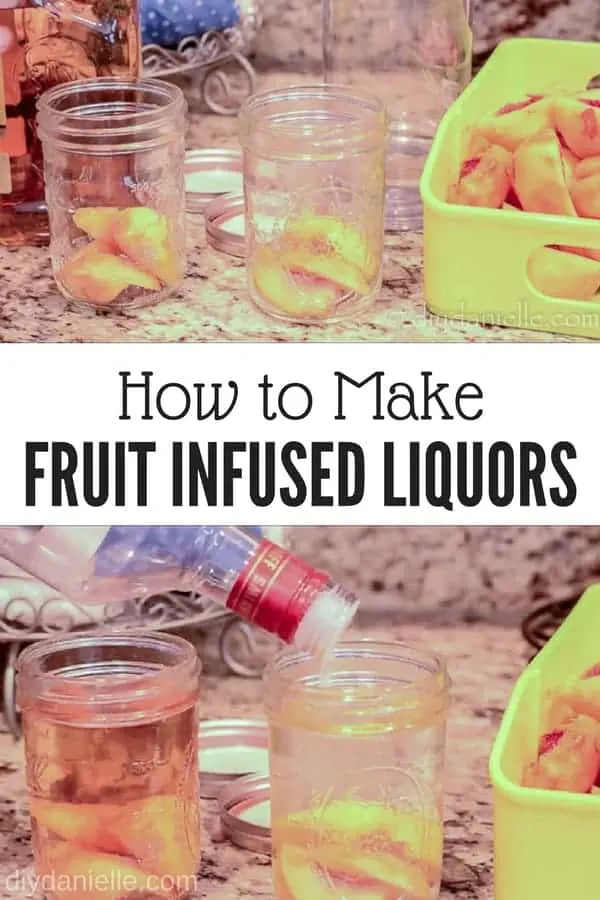 How to make fruit flavored liquors for easy gifts.