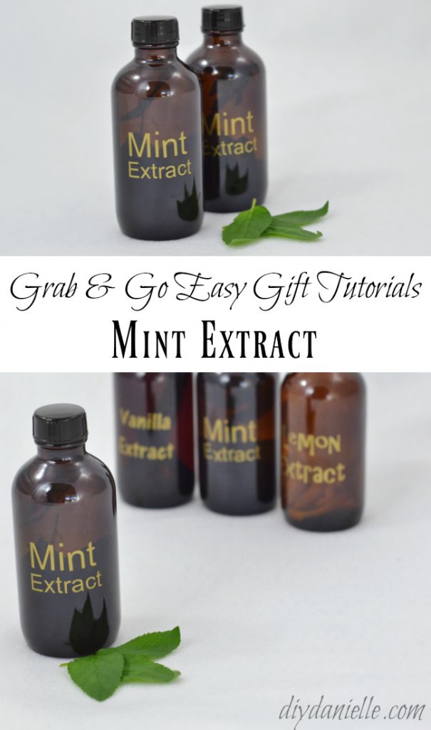 Learn how to make mint extract.