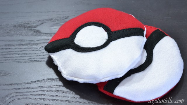 pokeball sewing boo bag