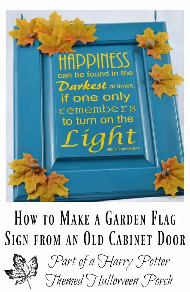 Easy DIY Garden Flag