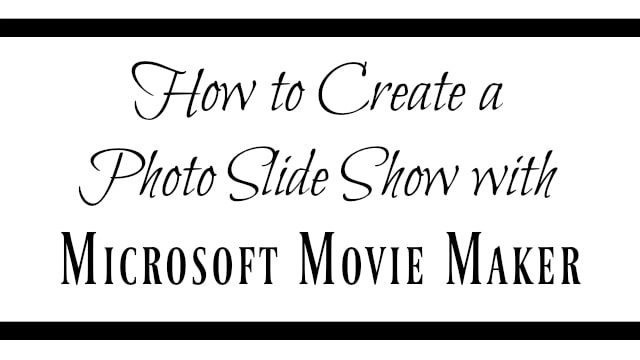 Easy Photo Slideshows